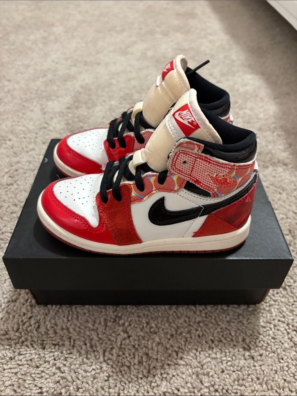 Jordan 1 Retro High OG SP (Toddler) SpiderMan